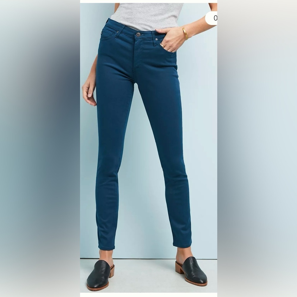 AG Adirano Goldschmeid The Cigarette Mid Rise South Gate Jeans 27R Quiet Luxury